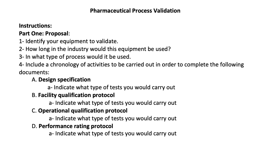 What is Equipment Validation?