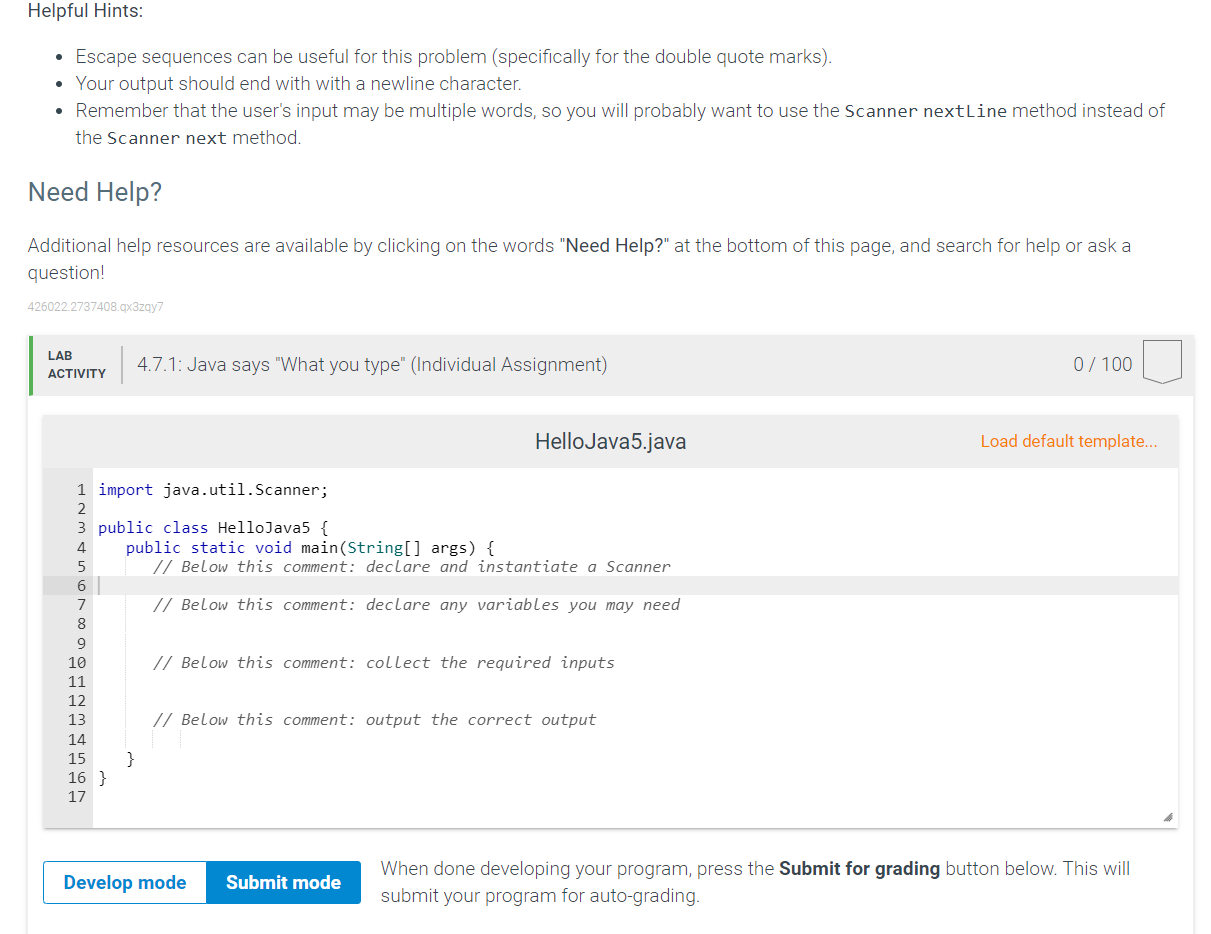 java definite assignment