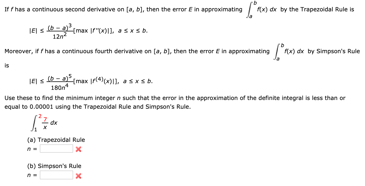 If F Has A Continuous Second Derivative On A B Chegg Com