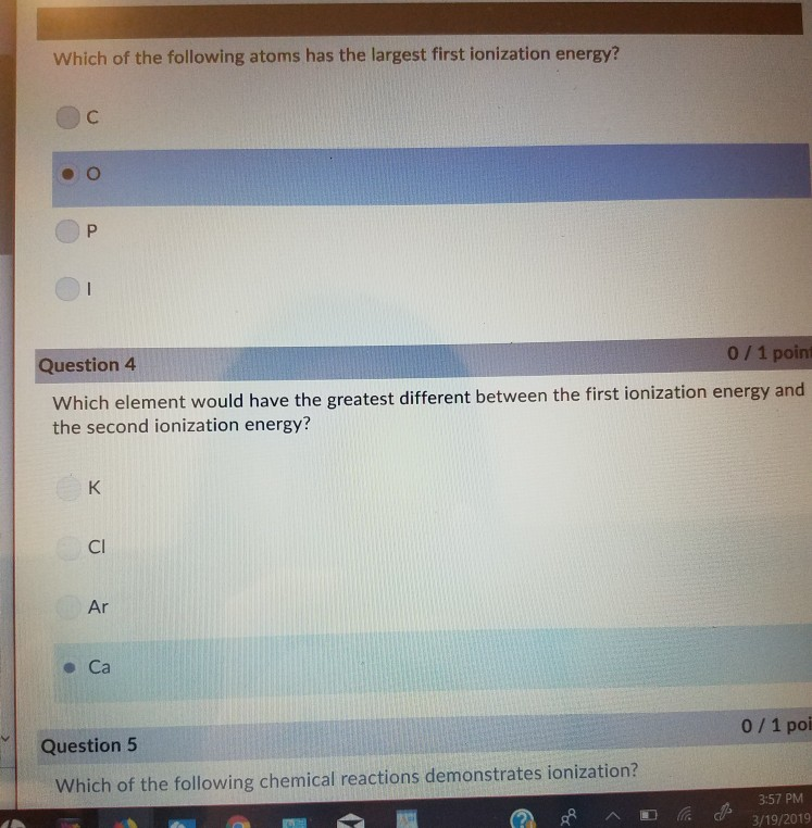 Solved Which of the following has the smallest ionic radius? | Chegg.com