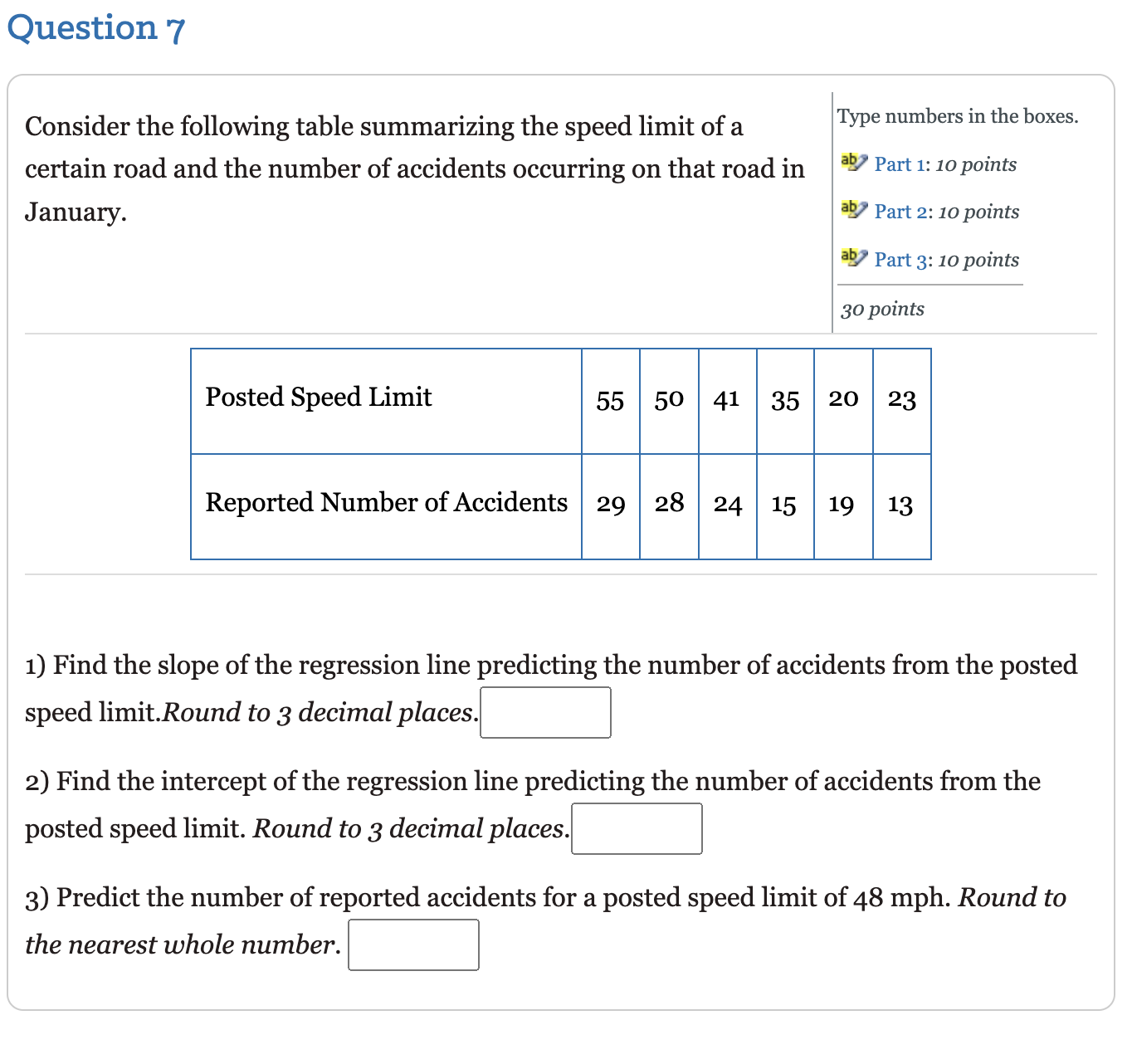 Solved Consider the following table summarizing the speed | Chegg.com