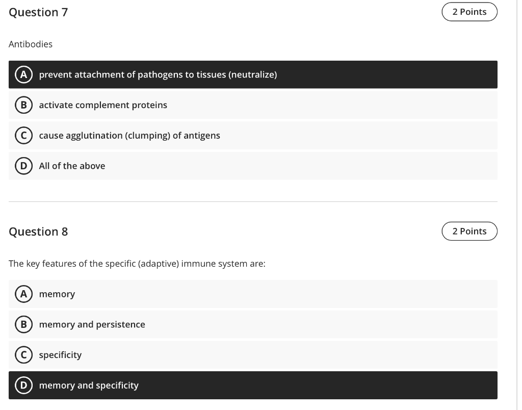 Solved Question 1 2 Points Which of the following is not a | Chegg.com