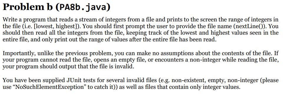 Solved In Java, Need Help Revising Code to Pass Junit | Chegg.com