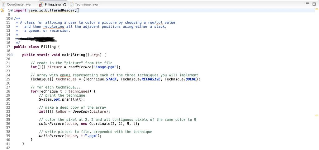 Need help with file I/O code for this Java | Chegg.com