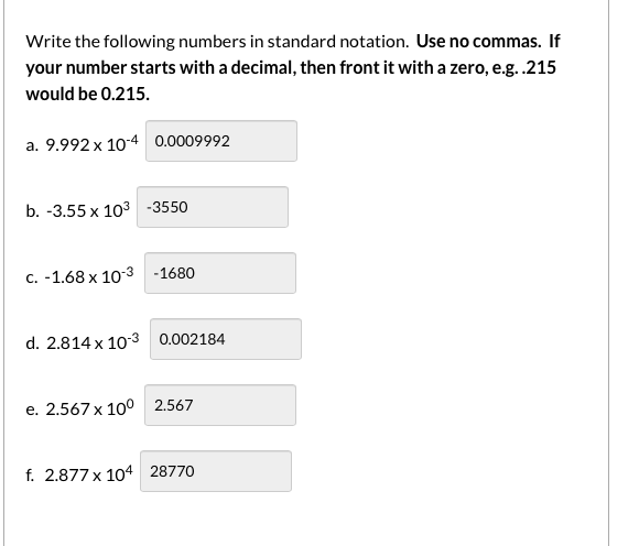 Solved 0/3 pts Question 1 1. Write each of the following | Chegg.com