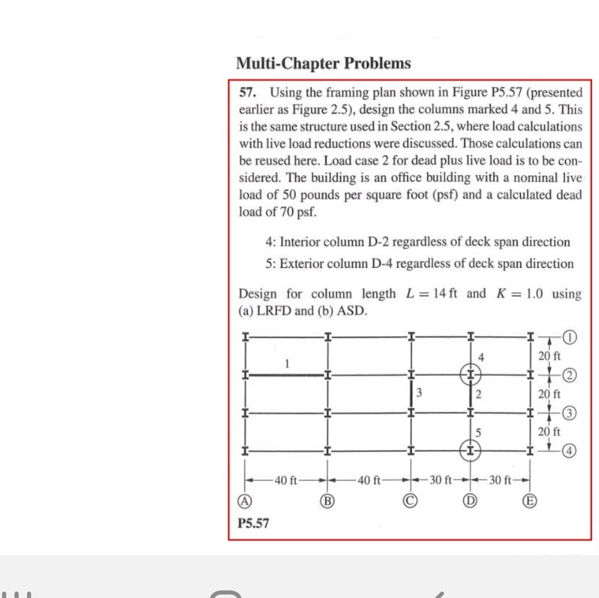 Solved 6. For the framing plan shown for a two-story | Chegg.com