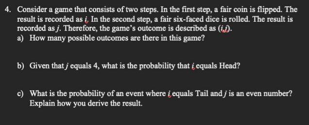 Solved 4. Consider a game that consists of two steps. In the | Chegg.com