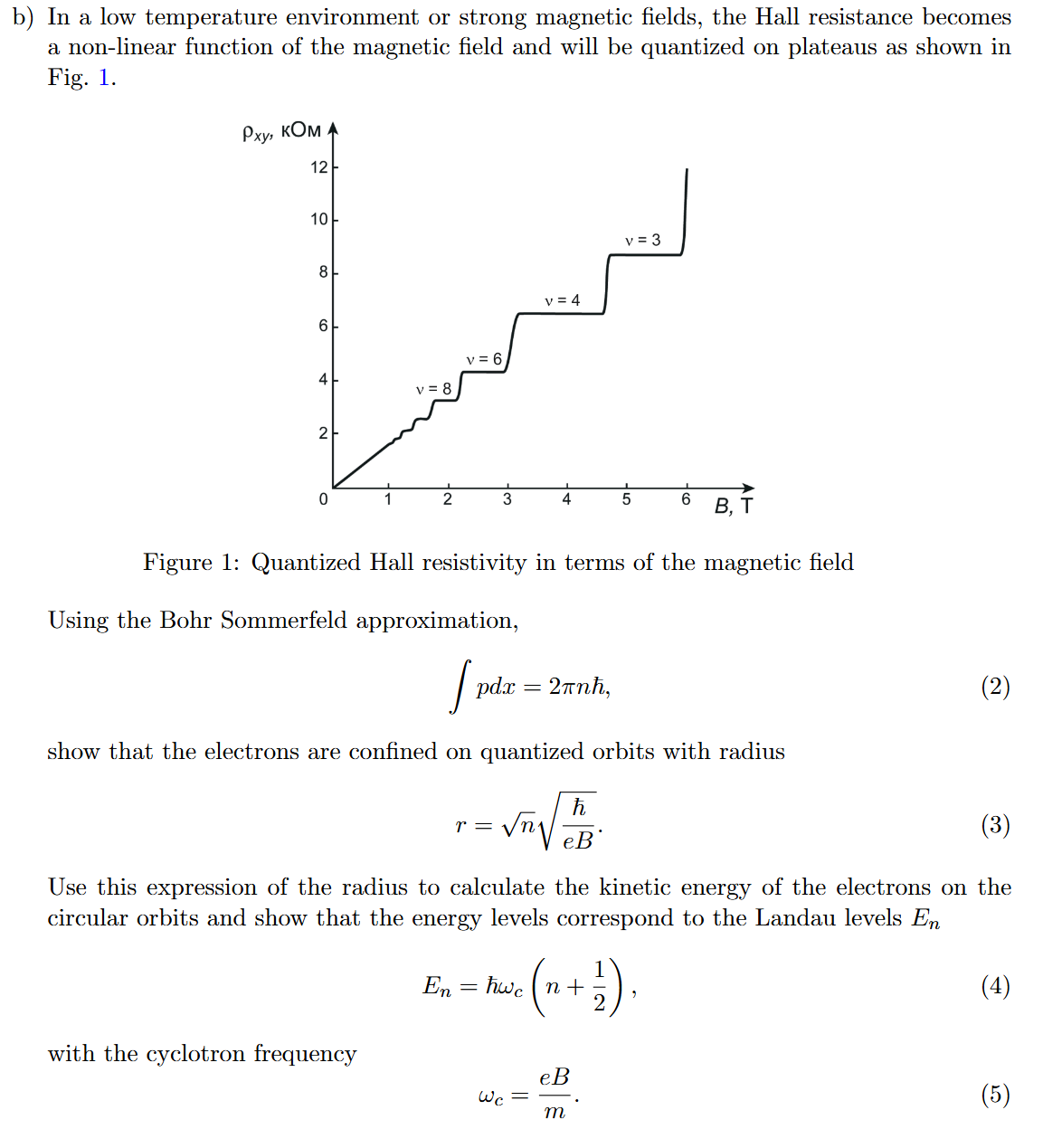 b) ﻿In a low temperature environment or strong