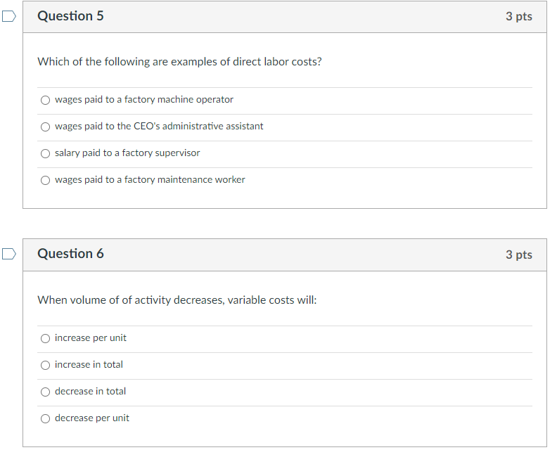 solved-which-of-the-following-are-examples-of-direct-labor-chegg