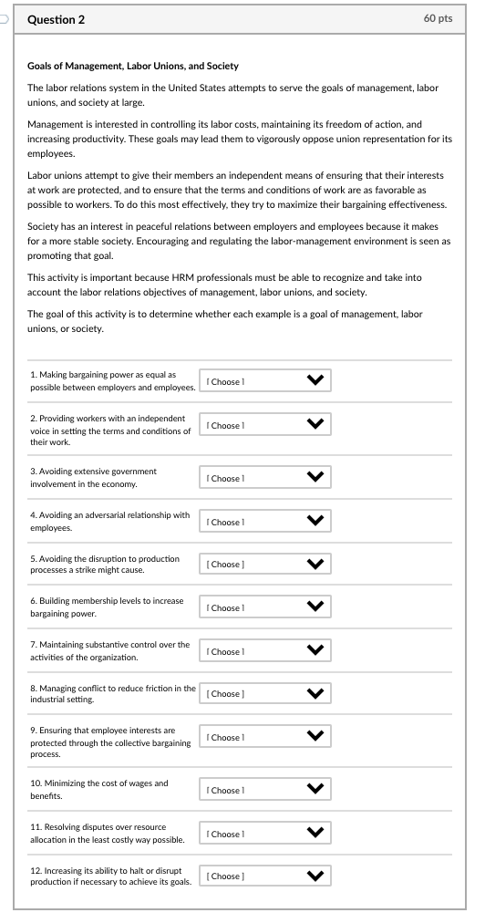 solved-question-2-60-pts-goals-of-management-labor-unions-chegg