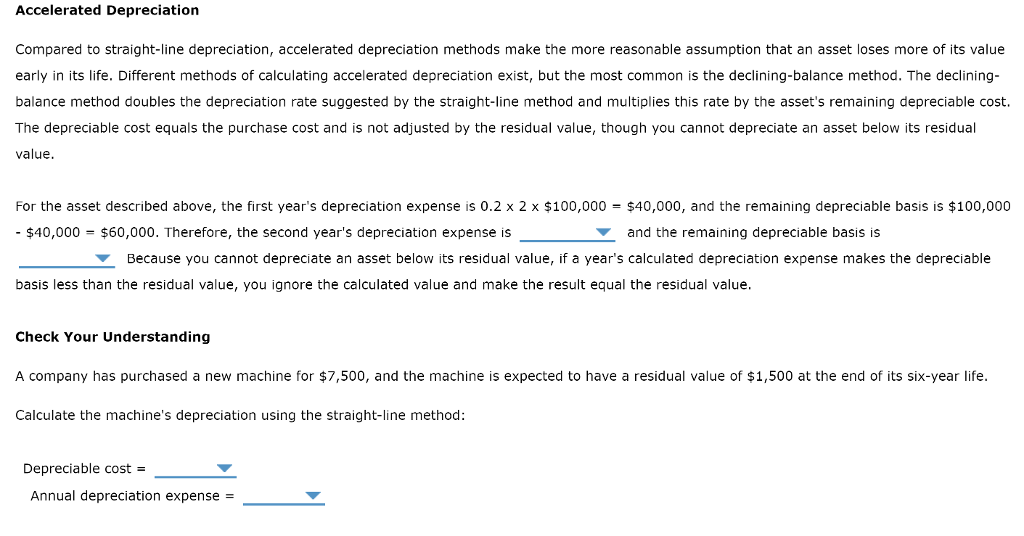 Solved 6. Depreciation methods Firms can use various methods | Chegg.com