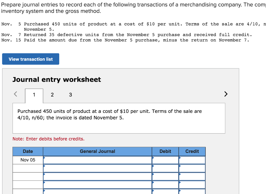 Solved Prepare Journal Entries To Record Each Of The | Chegg.com