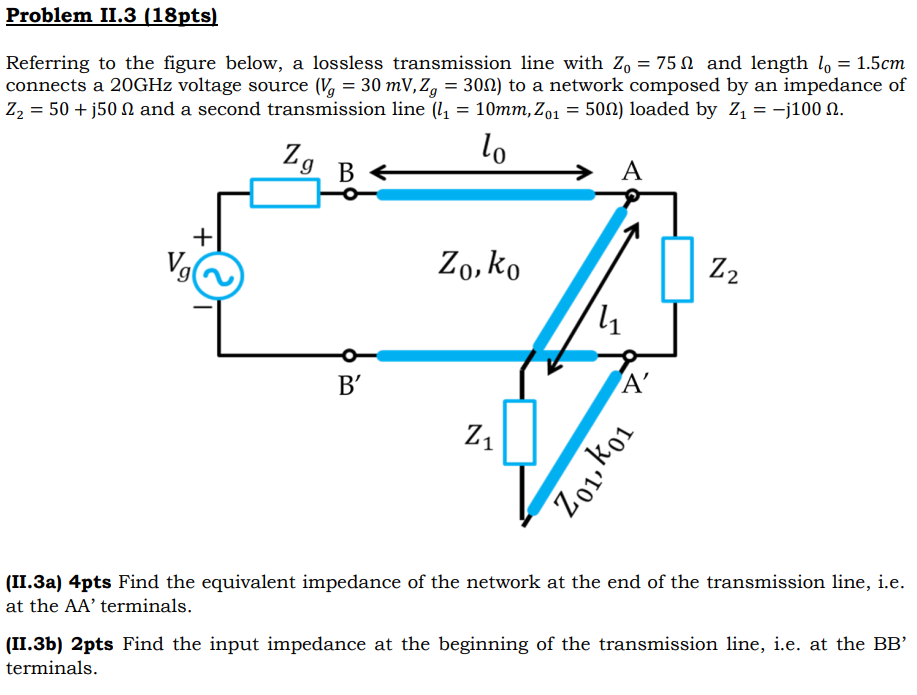 Solved Referring To The Figure Below, A Lossless | Chegg.com