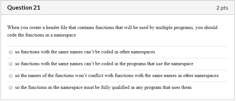 Solved Question 7 2 pts Code Example 7-1 double | Chegg.com