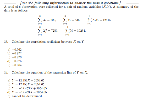 Solved [Use The Following Information To Answer The Next 2 | Chegg.com