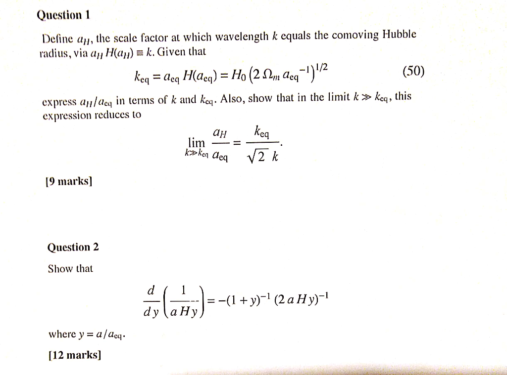 1 2 Question 1 Define An The Scale Factor At Which Chegg Com