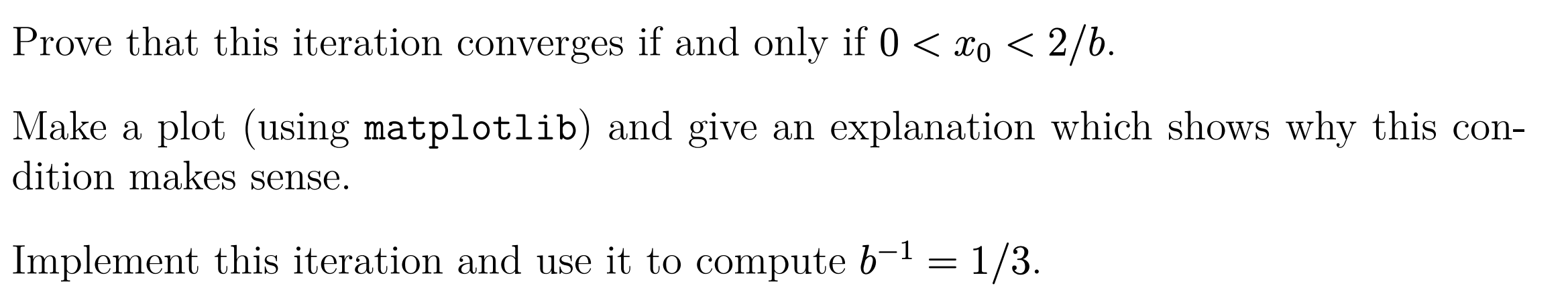 Solved Problem 1. Let A, B € R, With B > 0. An Algorithm For | Chegg.com