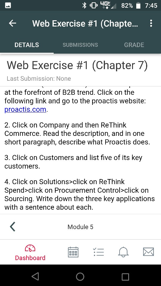 Web Exercise #1 (Chapte DETAILS SUBMISSIONS GRADE Web | Chegg.com