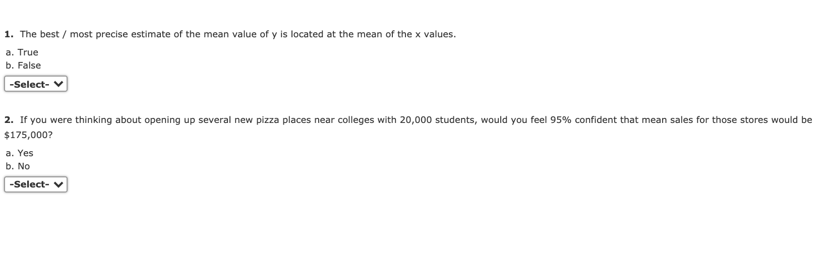Solved Conceptual Overview Explore the confidence interval