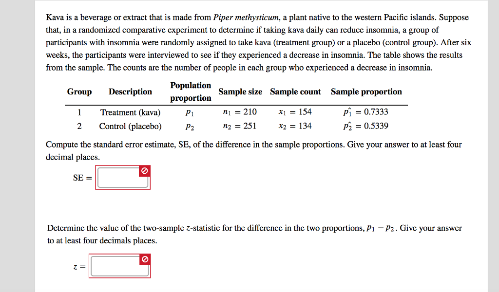 Solved Kava is a beverage or extract that is made from Piper