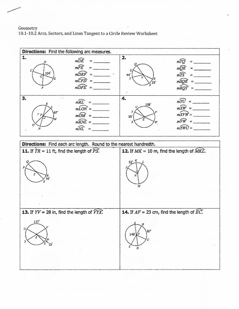 equations of tangent lines common core geometry homework answers