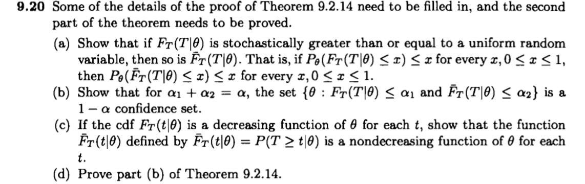 Solved 9.20 Some of the details of the proof of Theorem | Chegg.com