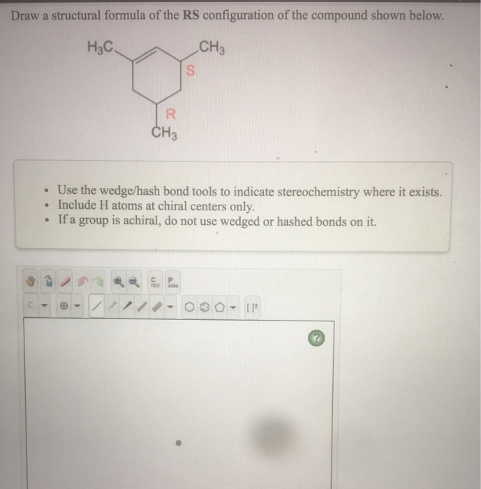 Show Me R Configuration Solved Draw a structural formula of the R configuration of | Chegg.com