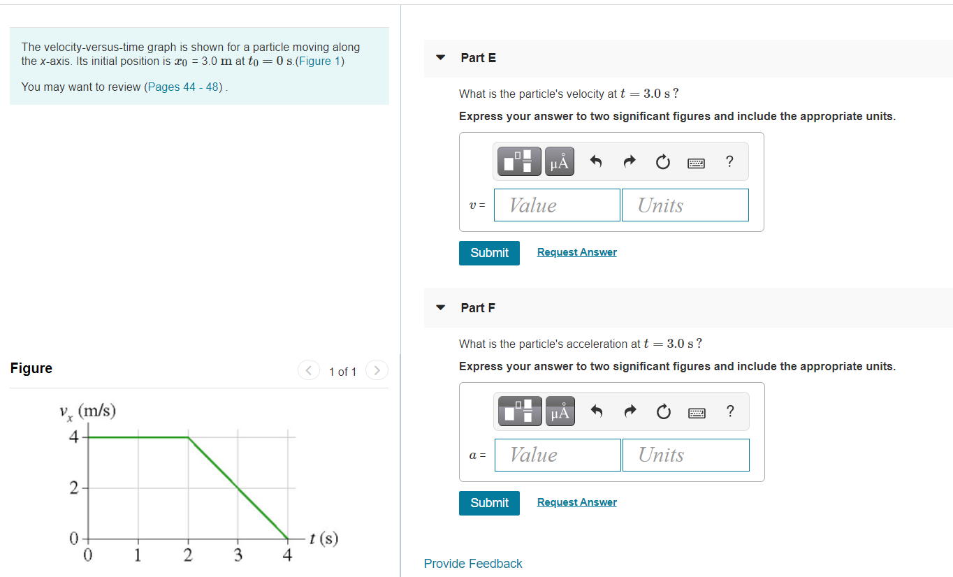 Solved The velocity-versus-time graph is shown for a | Chegg.com