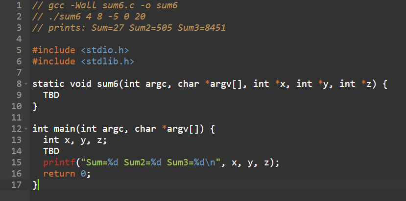 Solved You have been given 8 C files, each has the same | Chegg.com
