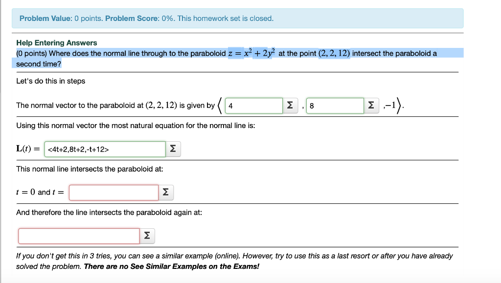 Solved Problem Value: 0 points. Problem Score: 0%. This | Chegg.com