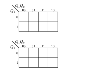 4. (24 points) Design a mod-6 up/down counter with | Chegg.com