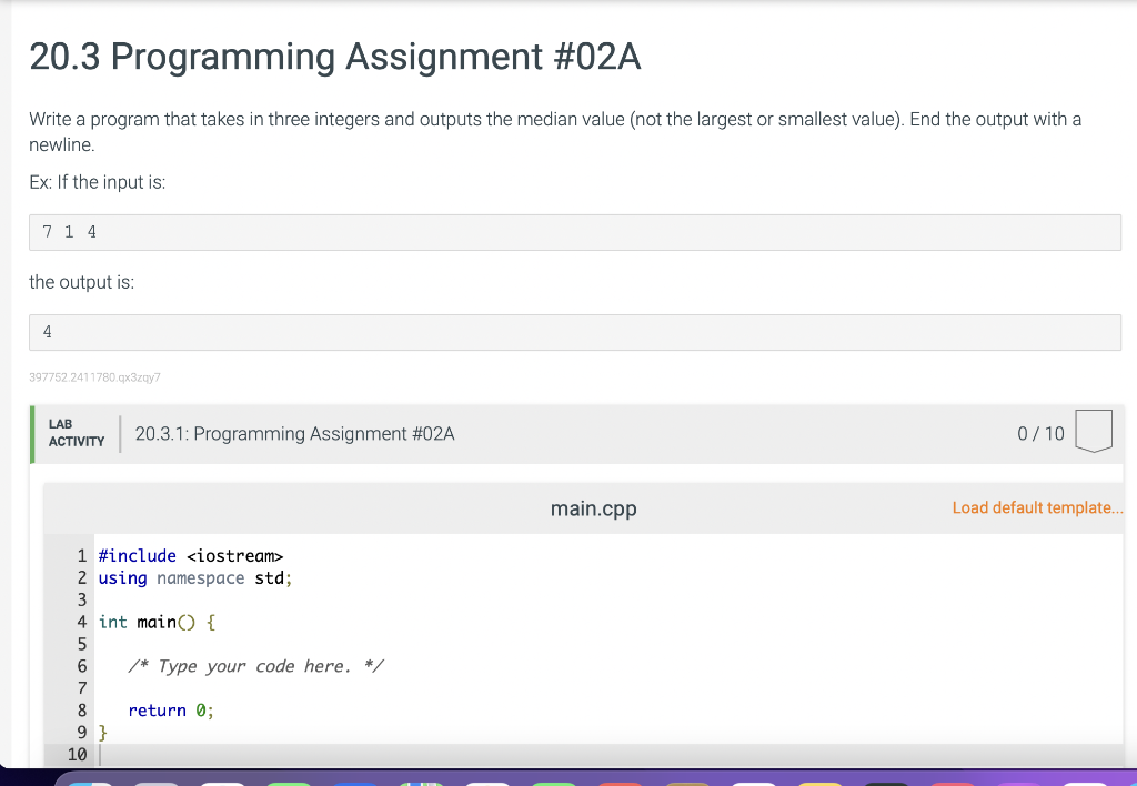 Solved 0/10 | Chegg.com