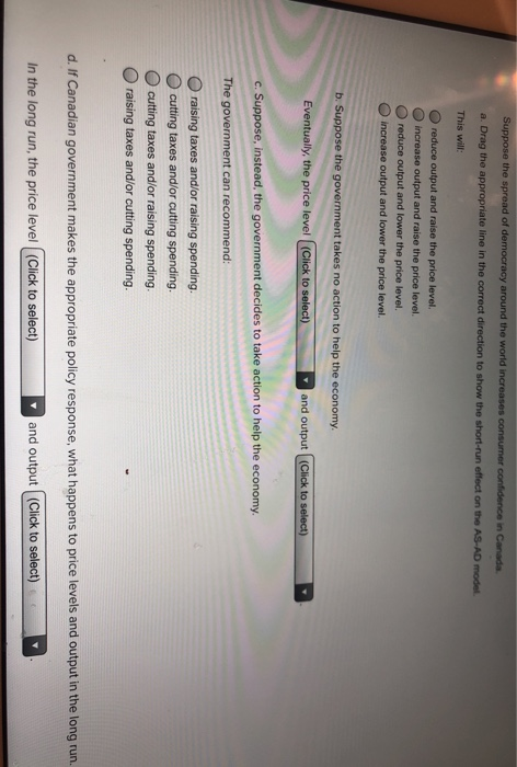 Solved B The Government Can Raising Taxes And Or Raising Chegg Solved B The Government Can Raising Taxes And Or Raising Chegg