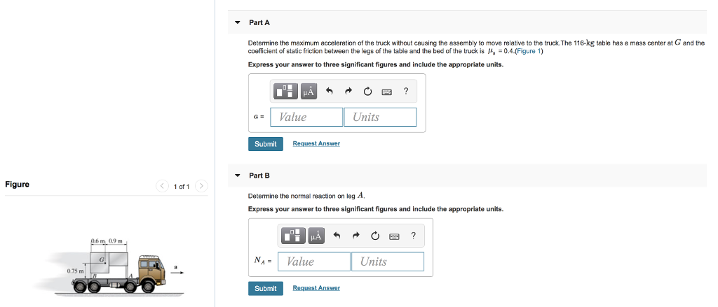 Solved Part A Determine The Maximum Acceleration Of The | Chegg.com