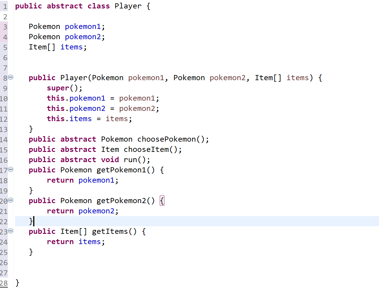 Solved Compare Pokemon.java This interface will define