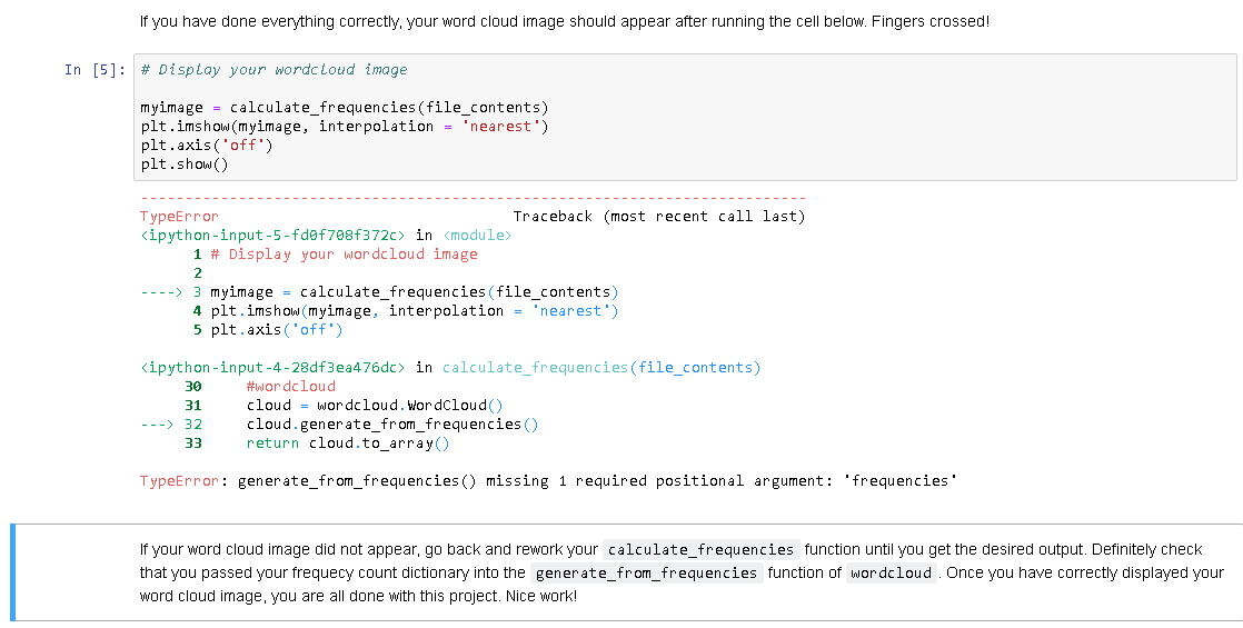 Solved How do I fix this error, is it in the code or the | Chegg.com