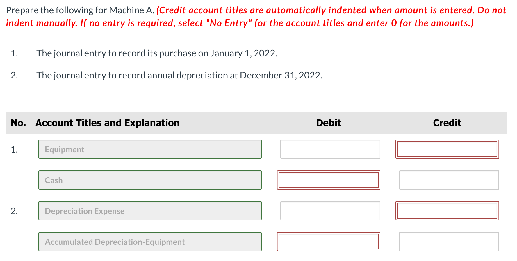 Solved Hello! I need help with the following accounting | Chegg.com