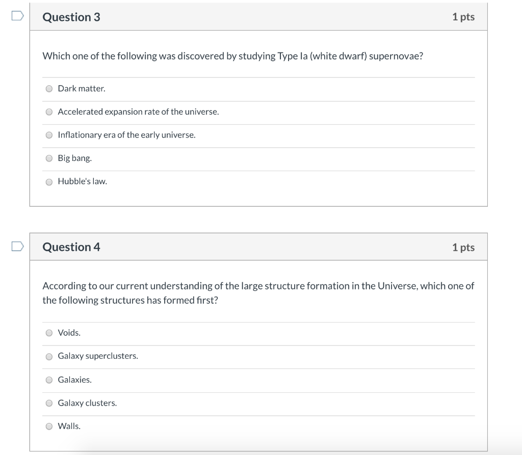 Solved Question 3 1 pts Which one of the following was | Chegg.com