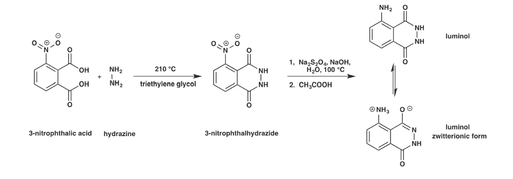 Solved If you have 1.47 g of 3-nitrophthalhydrazide, how | Chegg.com