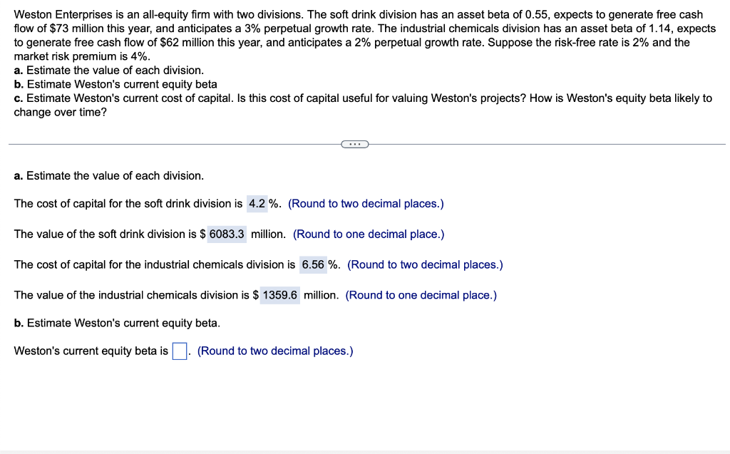 solved-weston-enterprises-is-an-all-equity-firm-with-two-chegg