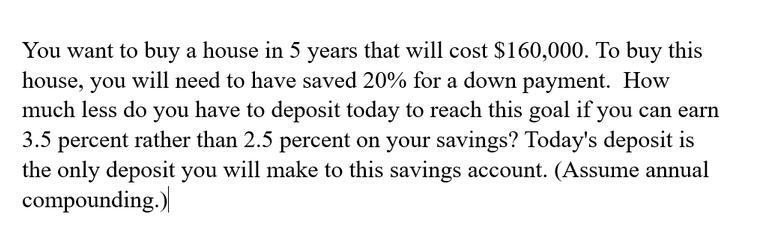 How much orders deposit you need to a house