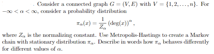 Solved Consider a connected graph G = (V, E) with V = | Chegg.com