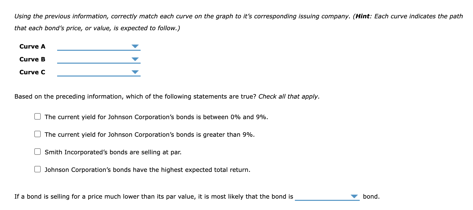 Solved 6. Bond Yields And Prices Over Time A Bond Investor | Chegg.com