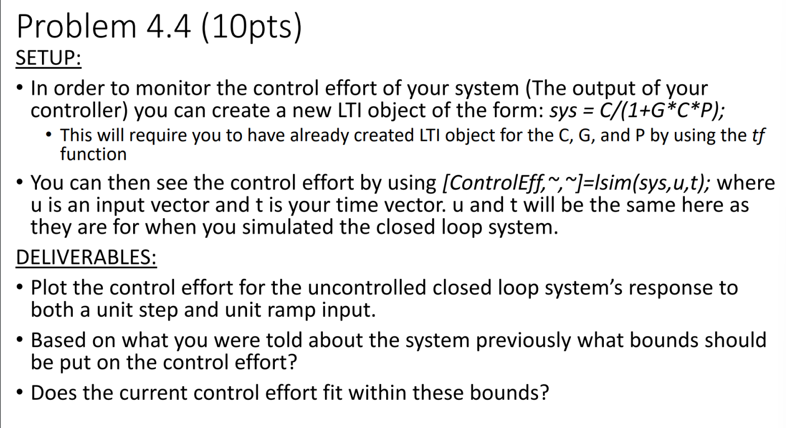 Solved Problem 4 (90pts Total) SETUP: • You have been tasked | Chegg.com