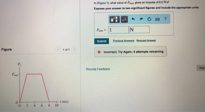 what-value-of-fmax-gives-an-impulse-of-6-0-ns-solved-figure-fmax