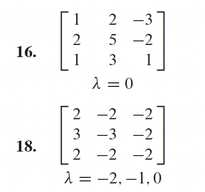 Solved Diagonalize the matrices in Exercises 7–20, if | Chegg.com