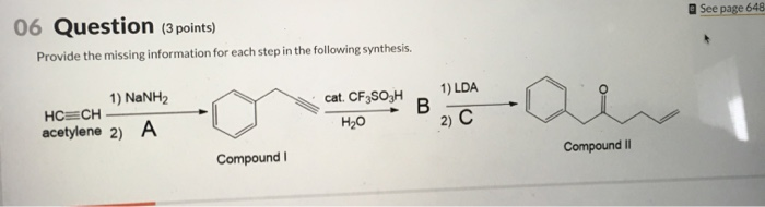 Solved 06 Question (3 points) a See page 648 Provide the | Chegg.com