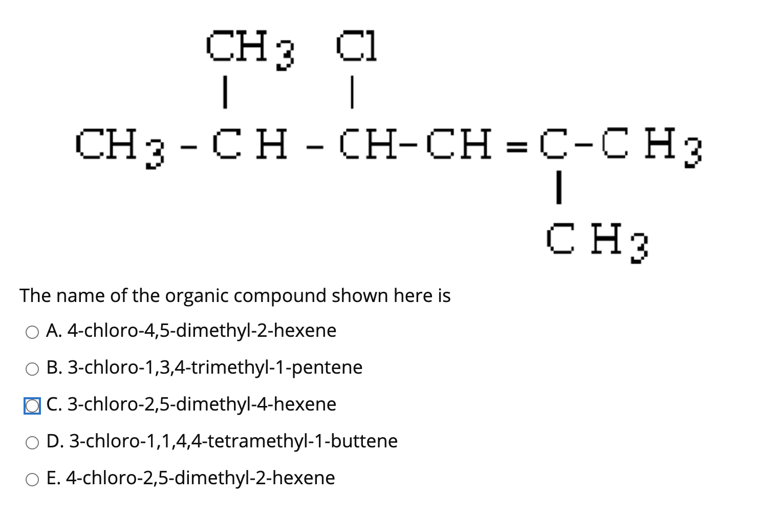 4-chloro-2-hexene