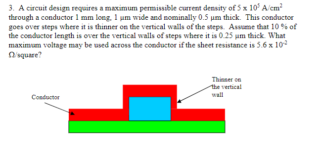 Solved 3. A circuit design requires a maximum permissible | Chegg.com