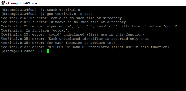 Solved This is my code for Tictactoe game. in some windows | Chegg.com
